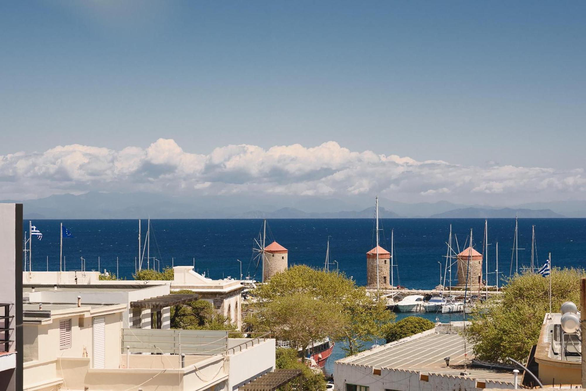 Mandraki City Center Apartments Rhodes City Exterior foto